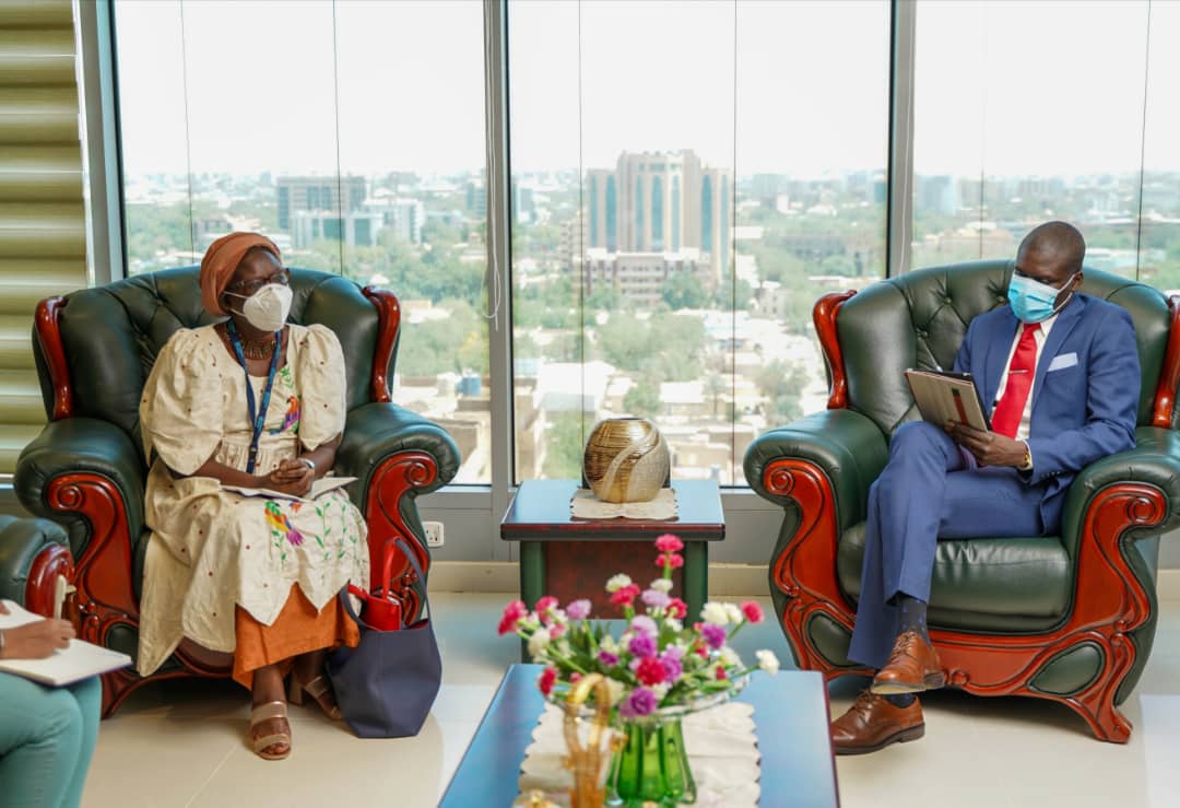 اجتماع وزير العدل مع ممثل هيئة الأمم المتحدة للمرأة