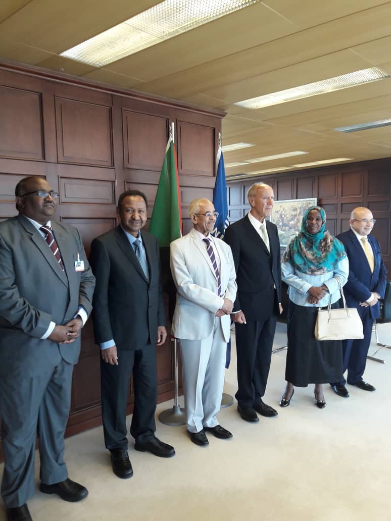 سالم يلتقي المدير العام لمنظمة الوايبو