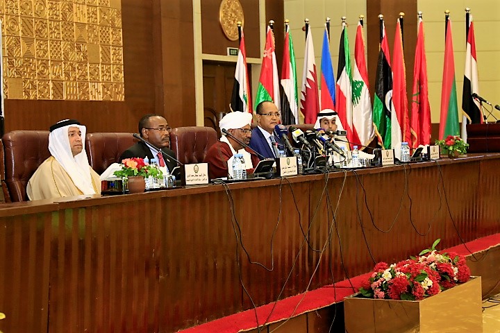 خطاب السيد الرئيس امام وزراء العدل العرب