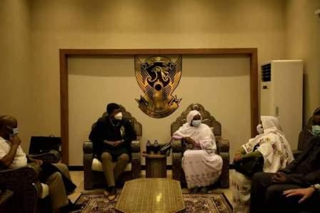 وكيل العدل يستقبل المدعي العام للمحكمة الدولية