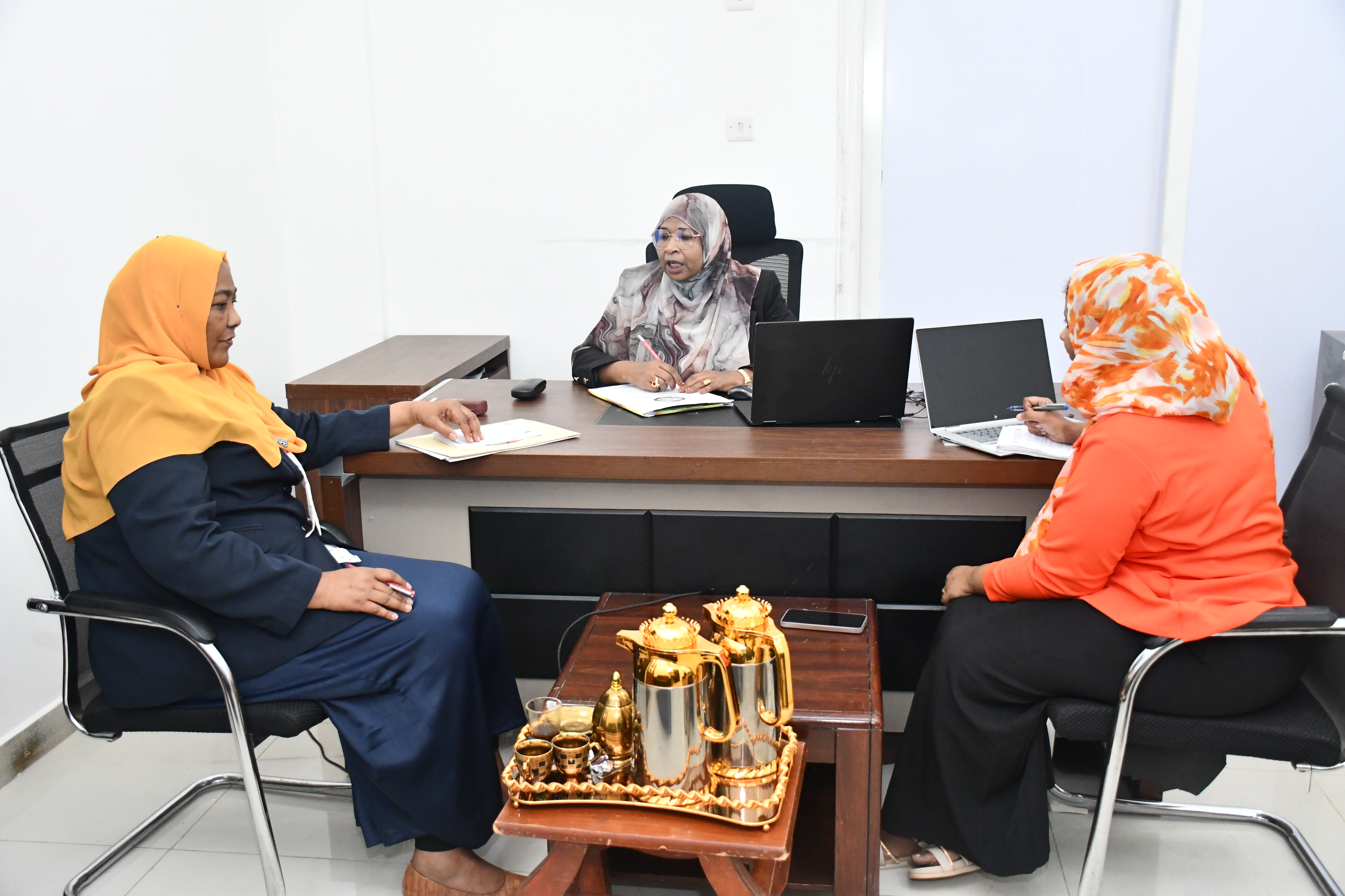 اجتماع مشترك بين مسجل تنظيمات العمل و إدارة التخطيط الاستراتيجي بوزارة العدل