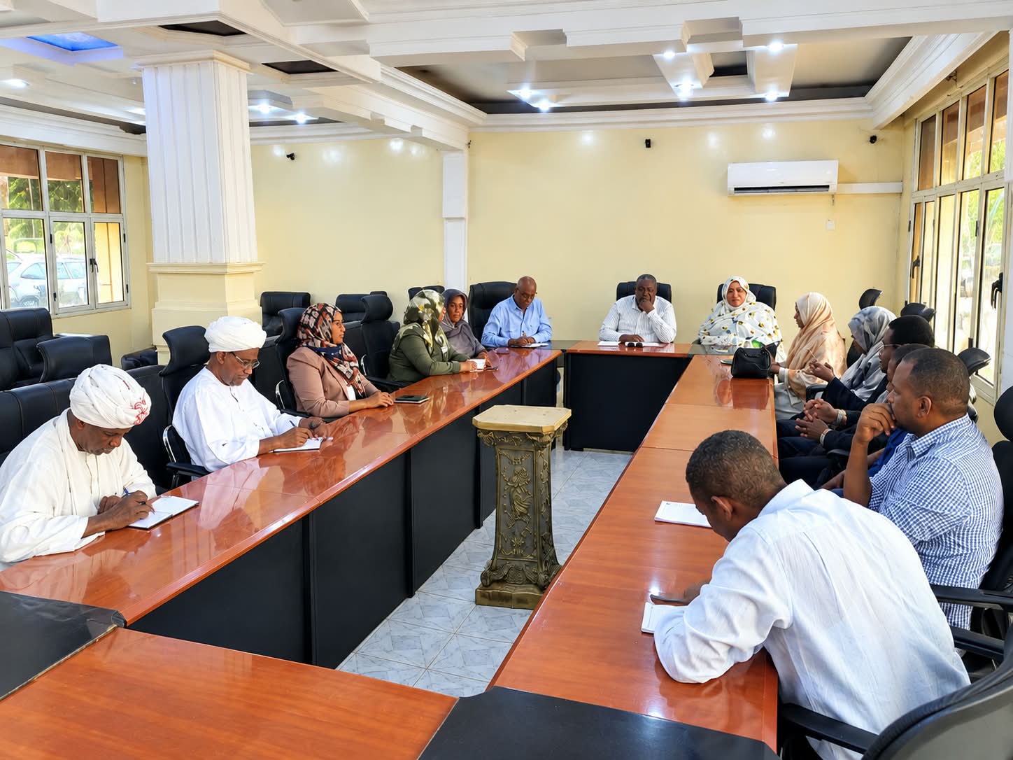 في إطار الترتيبات لإعداد تقرير السودان الوطني الرابع لآلية الاستعراض الدوري الشامل ، إدارة حقوق الإن